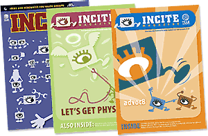 Incite book and magazine covers