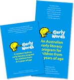 Early Words brochures